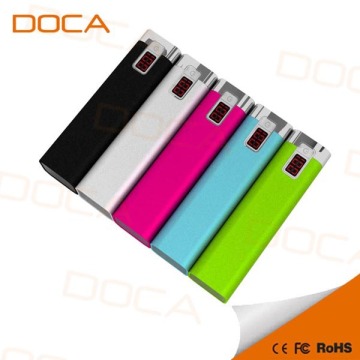 Featured 2600mAh power bank with LED indicator