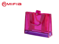 Модная неоновая ручная сумка из ПВХ с соответствием цвету