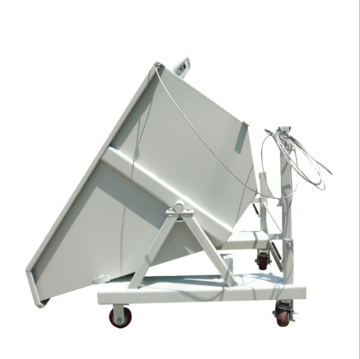 High Quality Metal Garbage Waste Container Skip Bin for Workshop Scrap Dumping