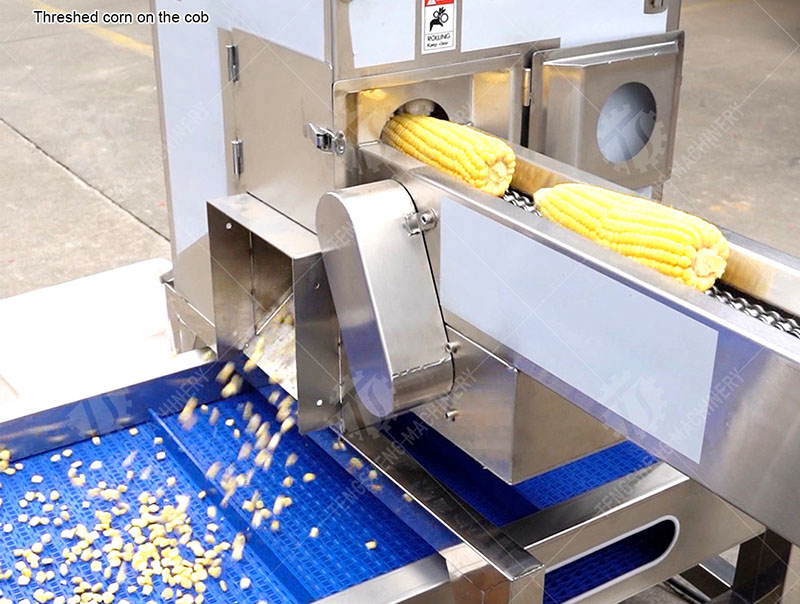 sweet corn sheller