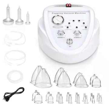 Hot Sale Salon Vacuum Therapy Machine for Breast Enhancement and Face Slimming with Oxygen Jet Cups