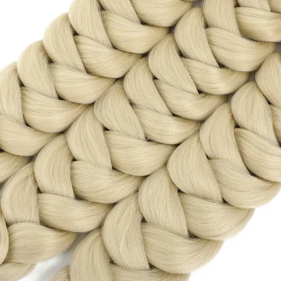 82 Inches False Hair for Braids - Synthetic Crochet Ombre Braiding Hair 165G