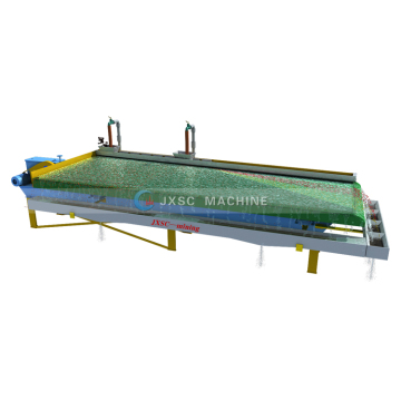 1.1KW 1TPH Gold Gravity Sorting Shaking Table Equipment