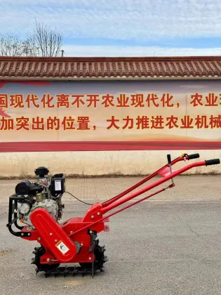 8HP Diesel Engine Small Rotary Land Micro Tiller Cultivator