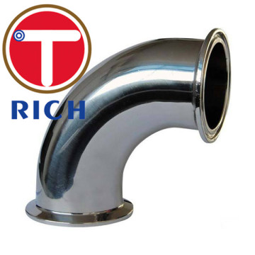 90 Degree Polished Welded Stainless Elbow Steel