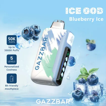 Gazzbar ice god 50k puffs