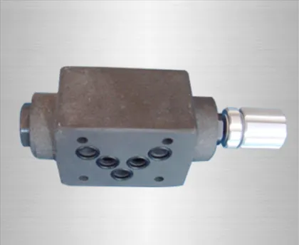 Customizable hydraulic flow control vale