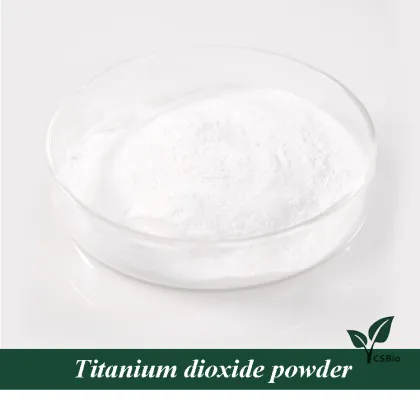 Titanium dioxide powder bulk