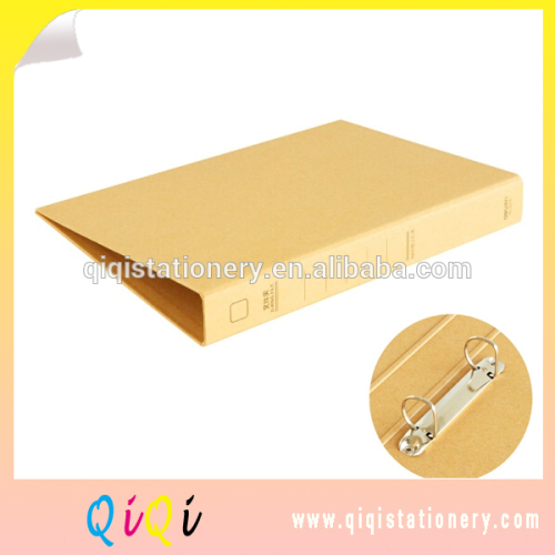 Recycled Kraft Paper 2 Ring Binder, High Quality Recycled Kraft Paper 2