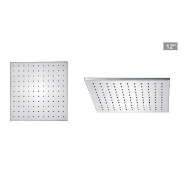 12\" Brass Square Rain Shower