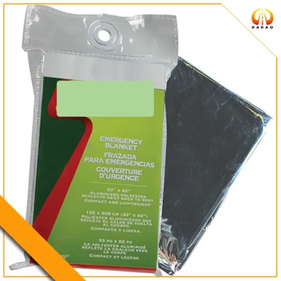 emergency space blanket for survival kit earthquake