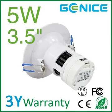 5W 3.5 inch cutoff 96-100mm downlights