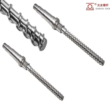 Mataas na pagganap na bimetallic screw at bariles para sa plastic extruder