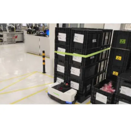 1.0 Tons Autonomous Navigation AGV Pallet Truck AGV Automatic Transport Robot