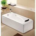 Alcove Garden Tub Hydrotherapy Acrylic Whirlpool Bath Tub With Massage Bathtub