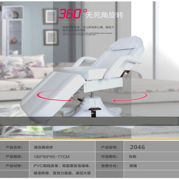 high quality hydraulic adjustable tattoo chair massage table