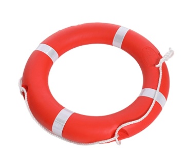 Marine Professional Adult Solid Plastic Lifebuoy Rescue Supply