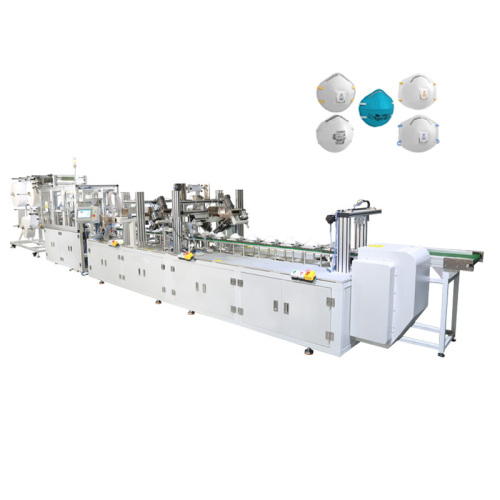 Automatisk nonwoven Cup N95 Respirator Mask Making Machine