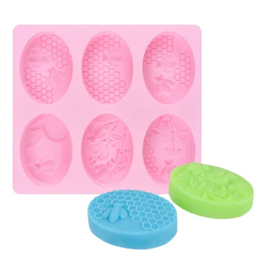 Custom Food Grade Eco-Friendly Soap Mold Silicone for Soap Making
