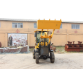 Mini articulated wheel loader for tunnel