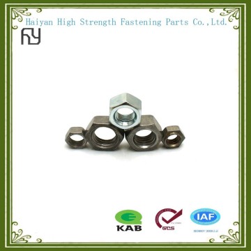 Galvanized stainless steel hex nut with high quality made in China