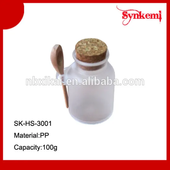 Hot sale product plastic bath salts bottle
