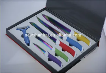 6pcs stainless steel knife set