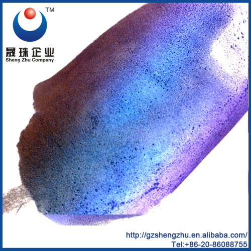 NF-01, Fanstasy three colors effect Dark Blue |Purple |Red, Cool effect Chameleon pearl pigments for Car wrapping film gloss