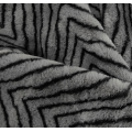 High Quality Artificial Fur Herringbone Print Fur Fabric