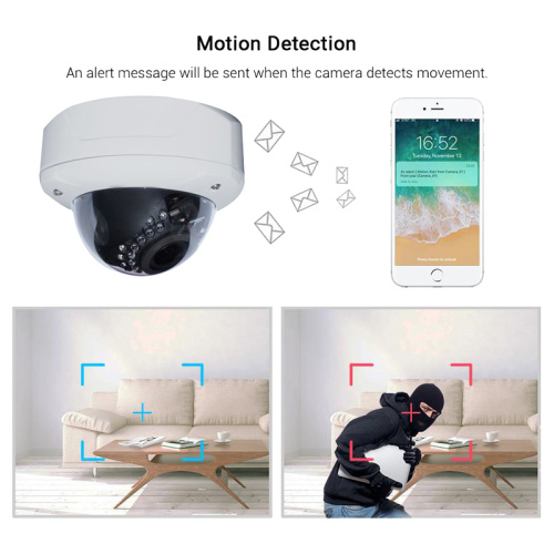 OEM Vandal-proof 4.0MP CCTV IR Dome IP Camera