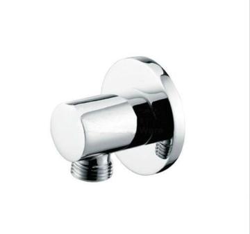 Hot sales Chrome Brass Round Shower Connector Valve Wall Outlet Elbow