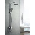 Set Mixer Faucet Rain Head Bathroom Shower