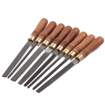 8inch Wooden Handle Steel & Rasp Hand Files for Multifunctional Square Woodworking