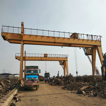 CE/ISO Certified Double Girder Rail Mounted Gantry Cranes 35t-200t