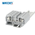 Thiết bị đầu cuối kẹp lò xo Din Rail