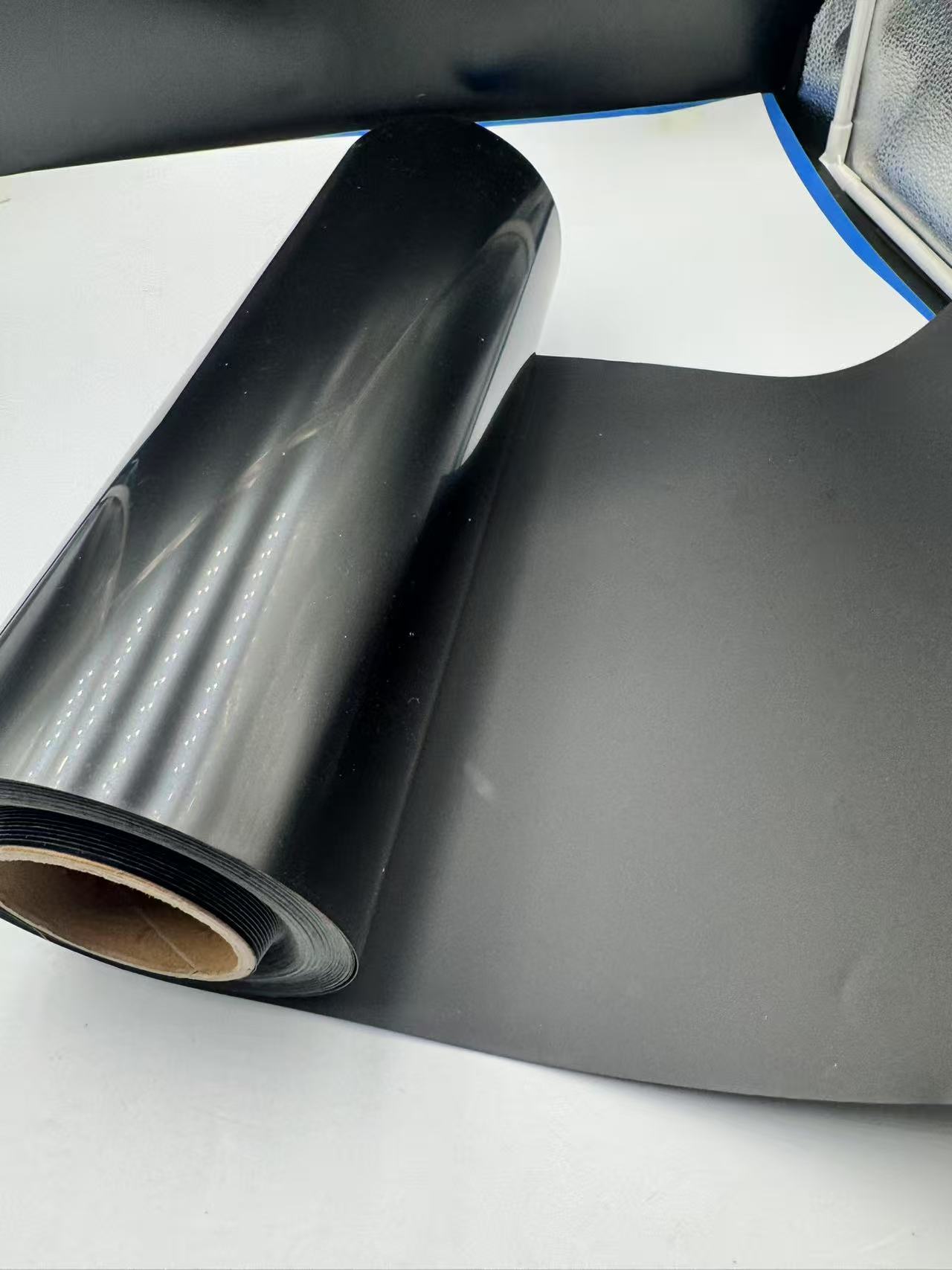 Black PS antistatic film electronics packaging