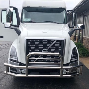 Stainless Steel Deer Guard for Volvo VNL Customizable