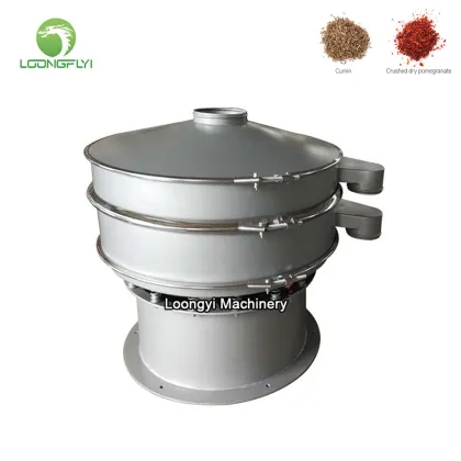 Loongyi grain plastic flour rice sifter machine