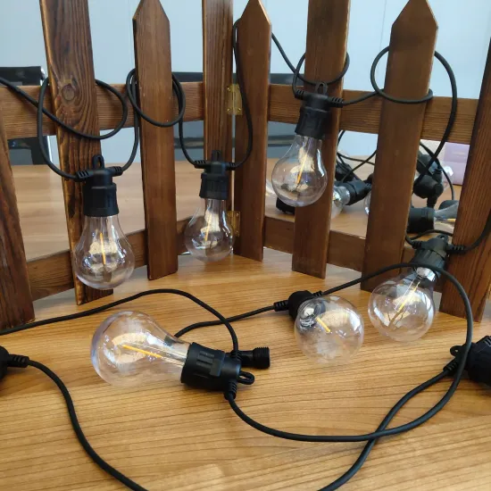 LED Fairy Lights A60: 10-Light Bay Window Christmas Decorations