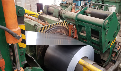 Steel Coil Edge Trimming Recoiling Line