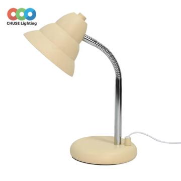 Iron Art Wire Operated Button Desk Light