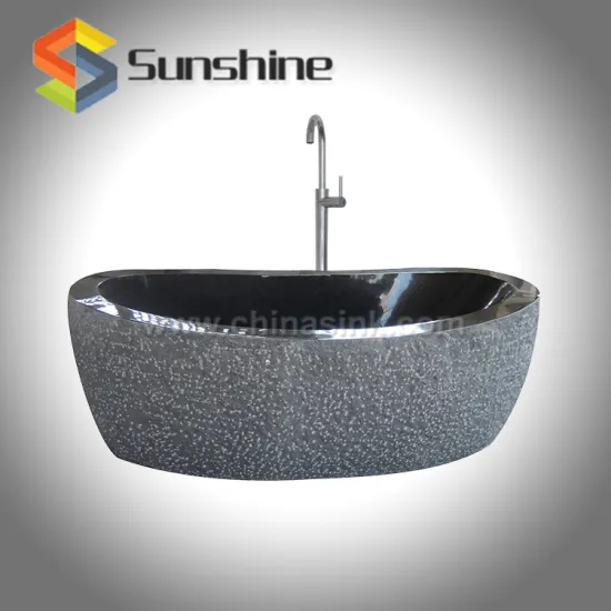 Black Natural Granite Bathtubs unique bathtubs