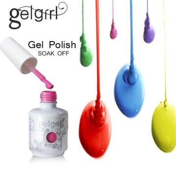 Gelgirl easy soak off 300 color gel polish,nail art supplies,beauty west nail supply