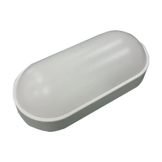 Round Oval 15W ABS PC IP65 Waterproof Wall-Mounted LED Wall Lamp