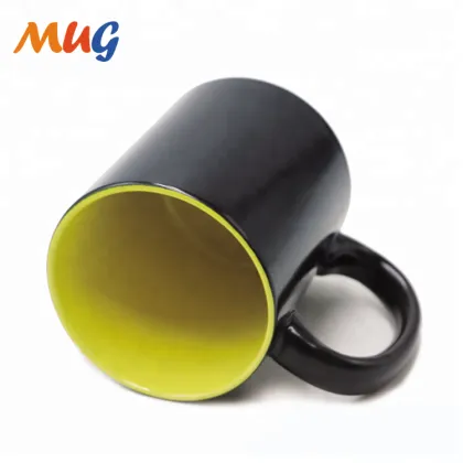 11oz Black Magic Color Changing Sublimation Mug Cup