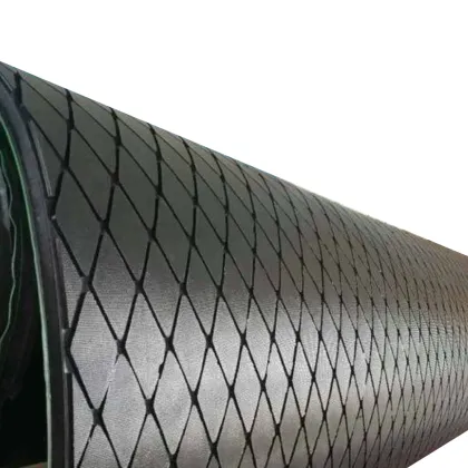 No sanding rhombic rubber sheet roller cover rubber