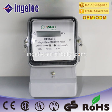 New Design Single Phase kWh Meter Electric Energy Meter Digital KWH meter