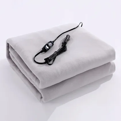 Electric Car Blanket: Polyester Flannel Heating Blanket