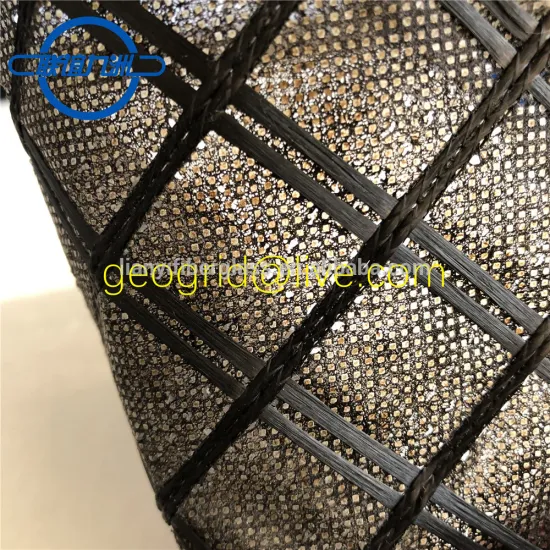Fiberglass geogrid fabric