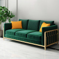 Qaybta Velvet Sofa oo loo yaqaan 'stervet sofa'